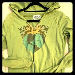 juicy hoody sz xl with rhinestones